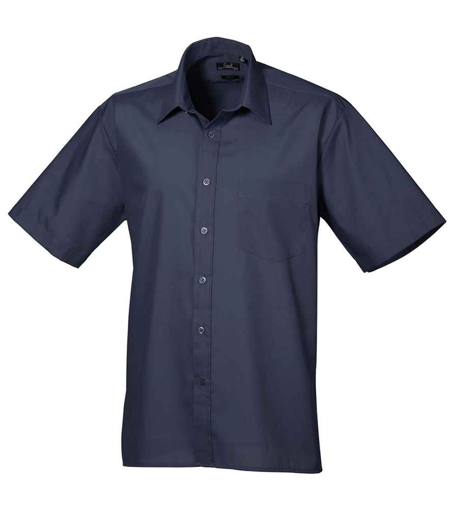 Premier Short Sleeve Poplin Shirt - FRONT