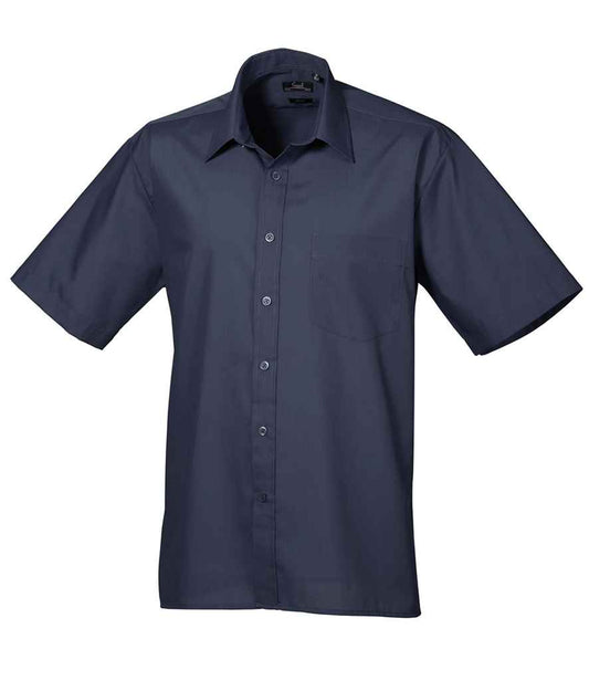 Premier Short Sleeve Poplin Shirt - FRONT