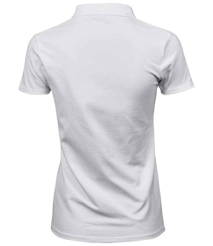 Tee Jays Ladies Luxury Stretch Polo Shirt - BACK