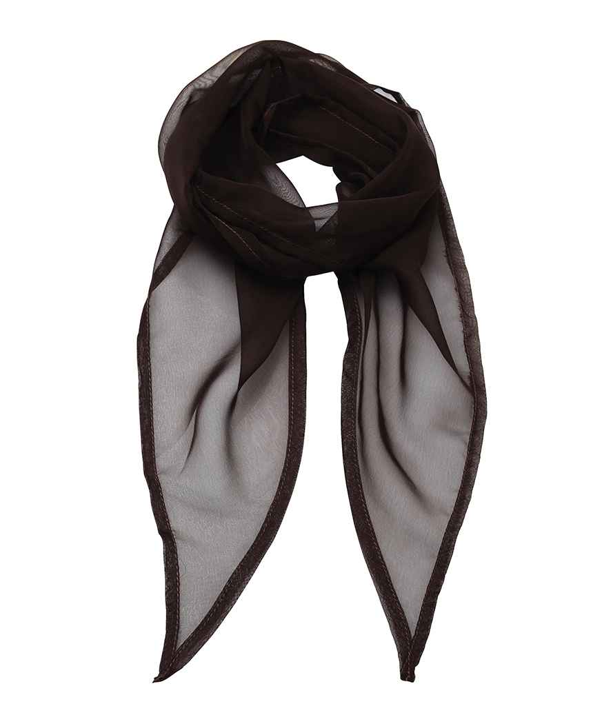 Premier 'Colours' Chiffon Scarf - FRONT