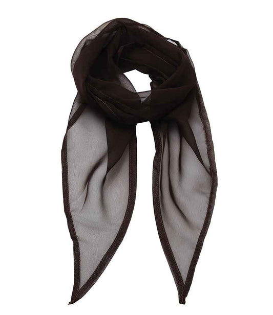 Premier 'Colours' Chiffon Scarf - FRONT