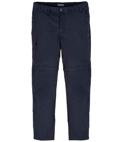 Craghoppers Expert Kiwi Convertible Trousers - Dark Navy (CR235) - front