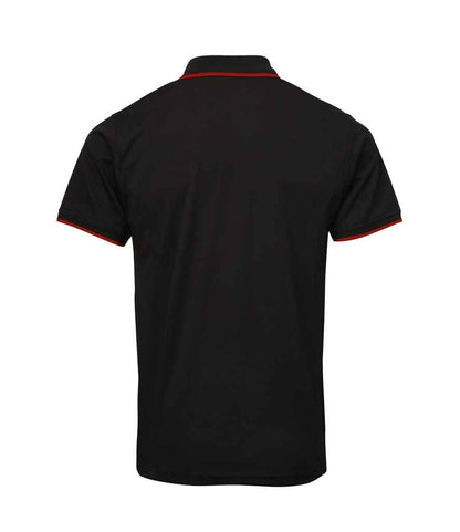 Premier Contrast Coolchecker® Piqué Polo Shirt - BACK