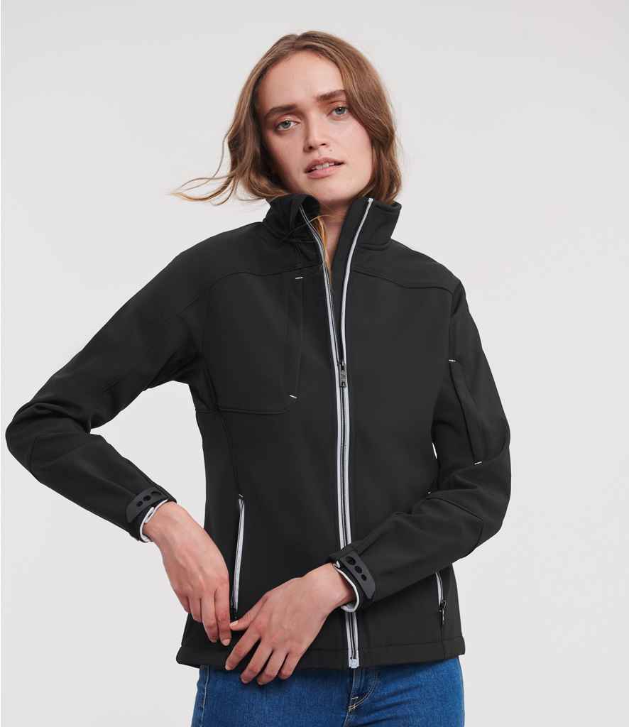 Russell Ladies Bionic Soft Shell Jacket - Black (410F)