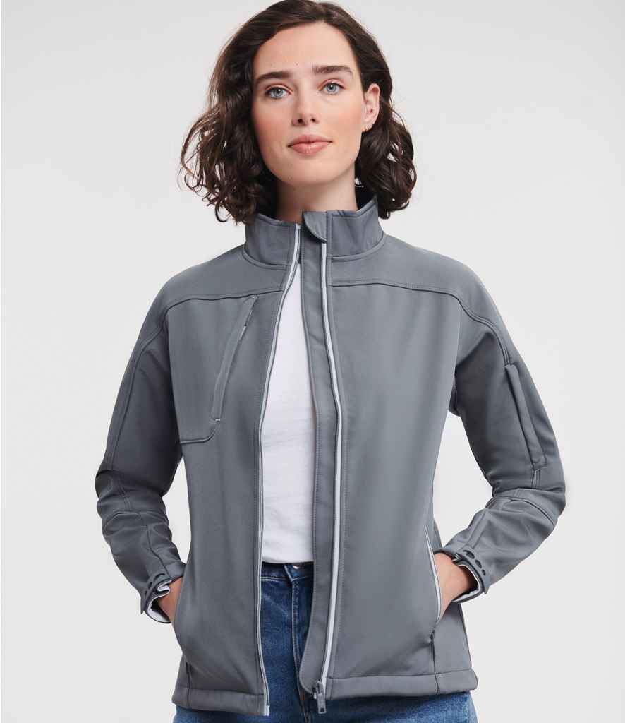 Russell Ladies Bionic Soft Shell Jacket - Iron (410F)