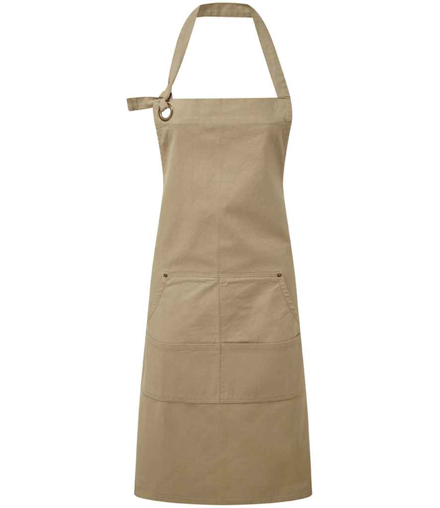 Premier Calibre Heavy Canvas Pocket Apron - FRONT