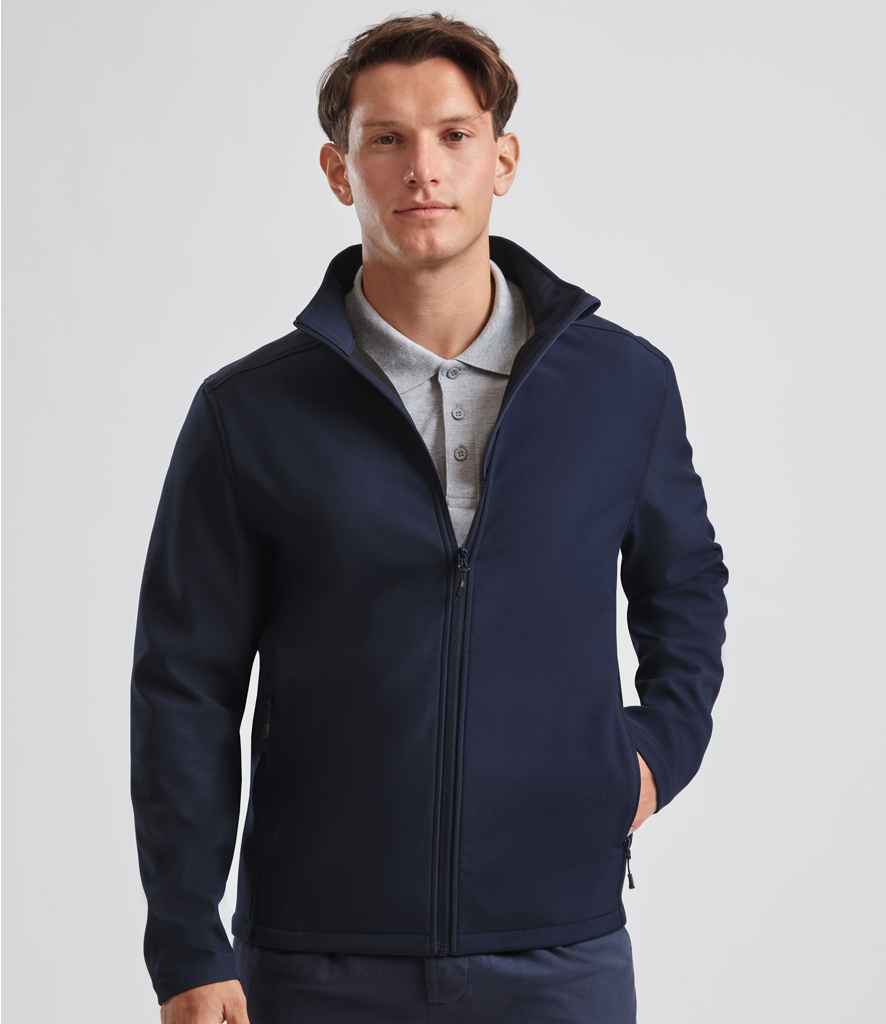 Russell Essential Recycled Soft Shell Jacket - French Navy (420M)