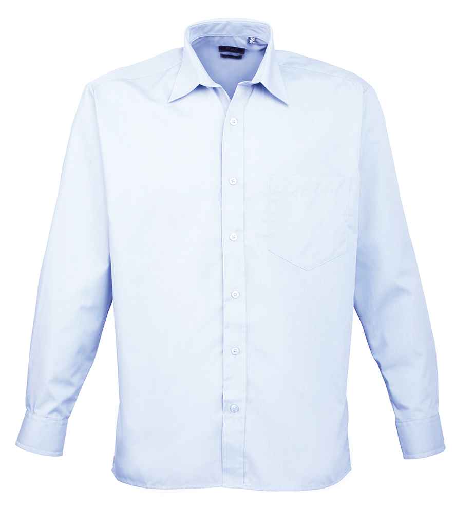 Premier Long Sleeve Poplin Shirt - FRONT