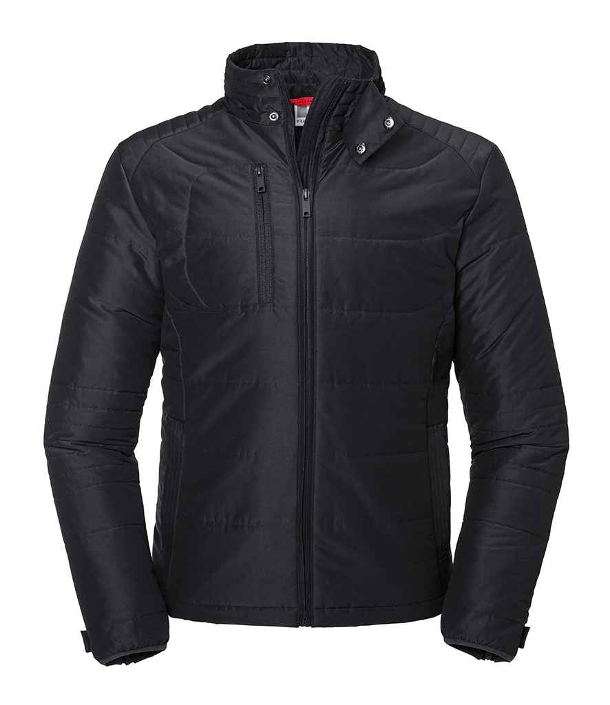 Russell Cross Padded Jacket - Black (430M)