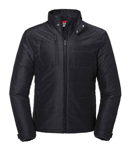 Russell Cross Padded Jacket - Black (430M)
