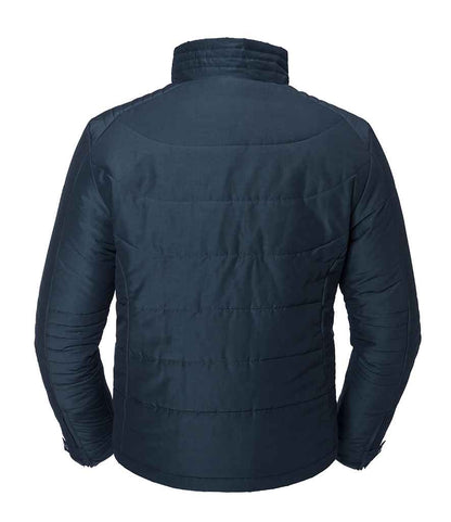 Russell Cross Padded Jacket - French Navy (430M)