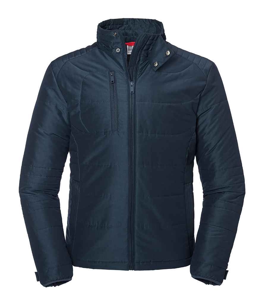 Russell Cross Padded Jacket - French Navy (430M)