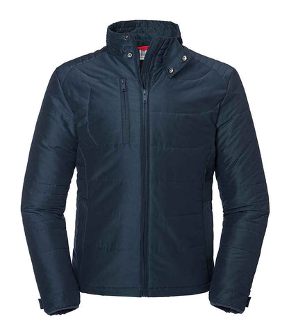 Russell Cross Padded Jacket - French Navy (430M)