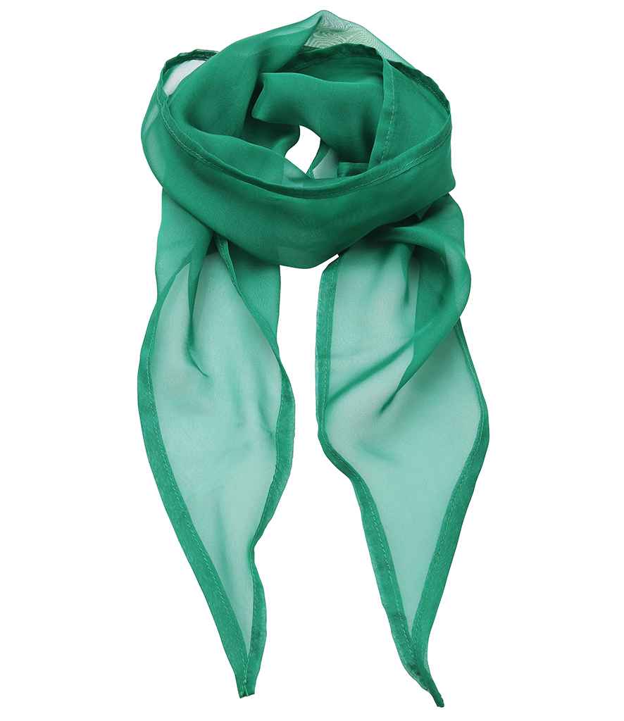 Premier 'Colours' Chiffon Scarf - FRONT
