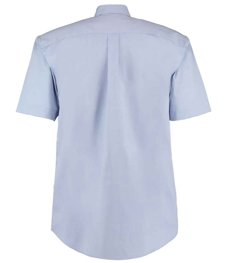 Kustom Kit Premium Short Sleeve Classic Fit Oxford Shirt - BACK
