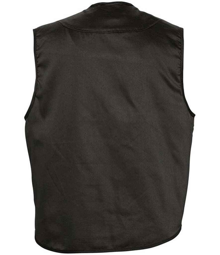 SOL'S SOL'S Wild Waistcoat - Black (43630)