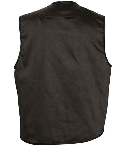 SOL'S SOL'S Wild Waistcoat - Black (43630)