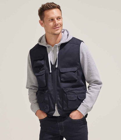 SOL'S SOL'S Wild Waistcoat - Navy (43630)