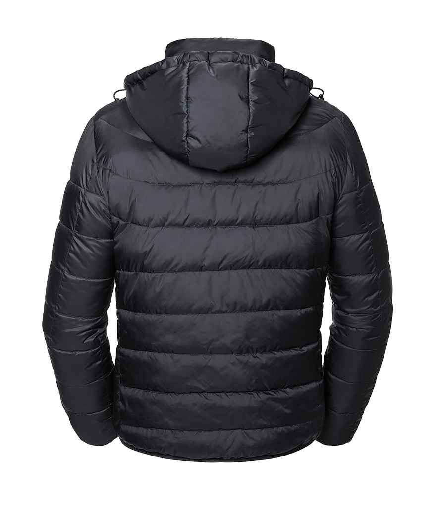 Russell Hooded Nano Padded Jacket - Black (440M)