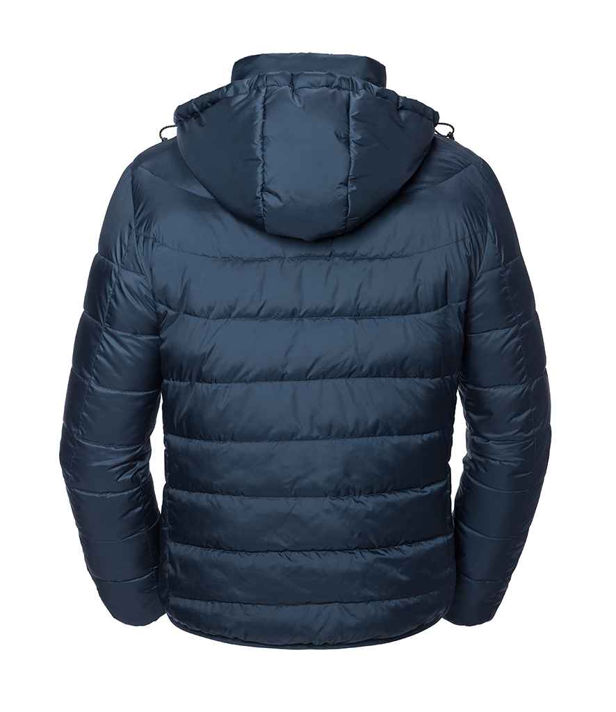 Russell Hooded Nano Padded Jacket - French Navy (440M)