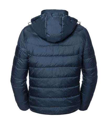 Russell Hooded Nano Padded Jacket - French Navy (440M)