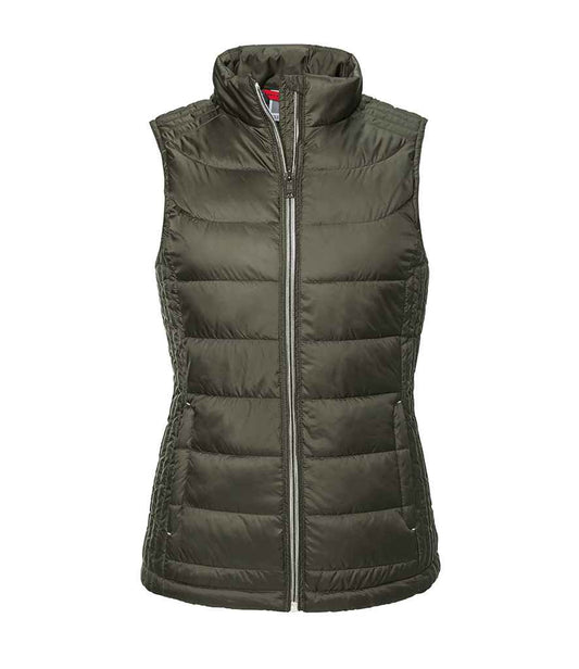 Russell Ladies Nano Padded Bodywarmer - Dark Olive (441F)