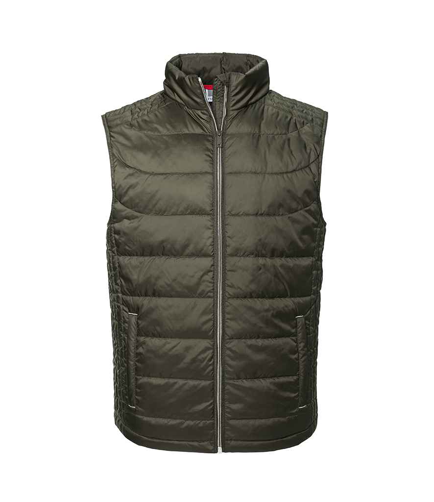 Russell Nano Padded Bodywarmer - Dark Olive (441M)