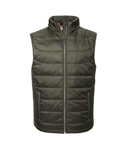 Russell Nano Padded Bodywarmer - Dark Olive (441M)