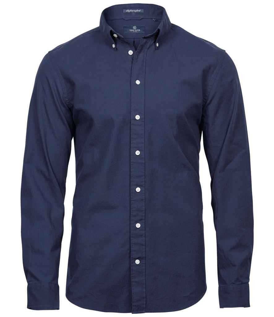 Tee Jays Perfect Long Sleeve Oxford Shirt - FRONT