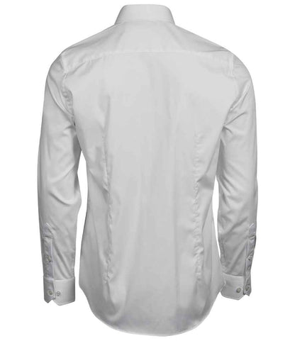 Tee Jays Luxury Stretch Long Sleeve Shirt - BACK