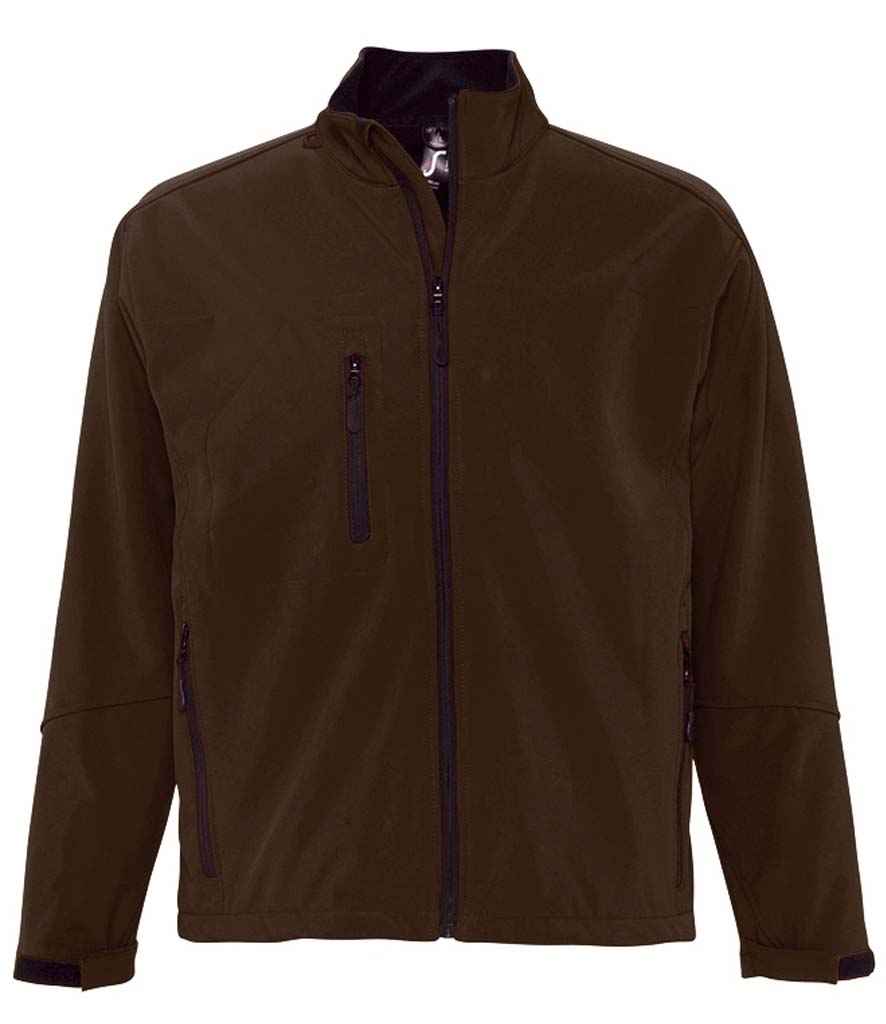 SOL'S SOL'S Relax Soft Shell Jacket - Dark Chocolate (46600)