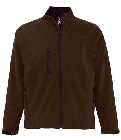 SOL'S SOL'S Relax Soft Shell Jacket - Dark Chocolate (46600)