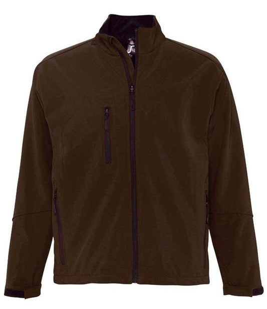 SOL'S SOL'S Relax Soft Shell Jacket - Dark Chocolate (46600)