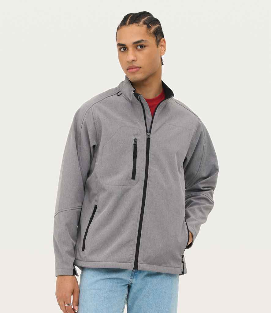 SOL'S SOL'S Relax Soft Shell Jacket - Grey Marl (46600)
