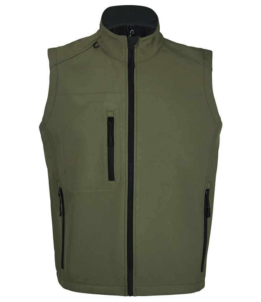 SOL'S SOL'S Rallye Soft Shell Bodywarmer - Army (46601)