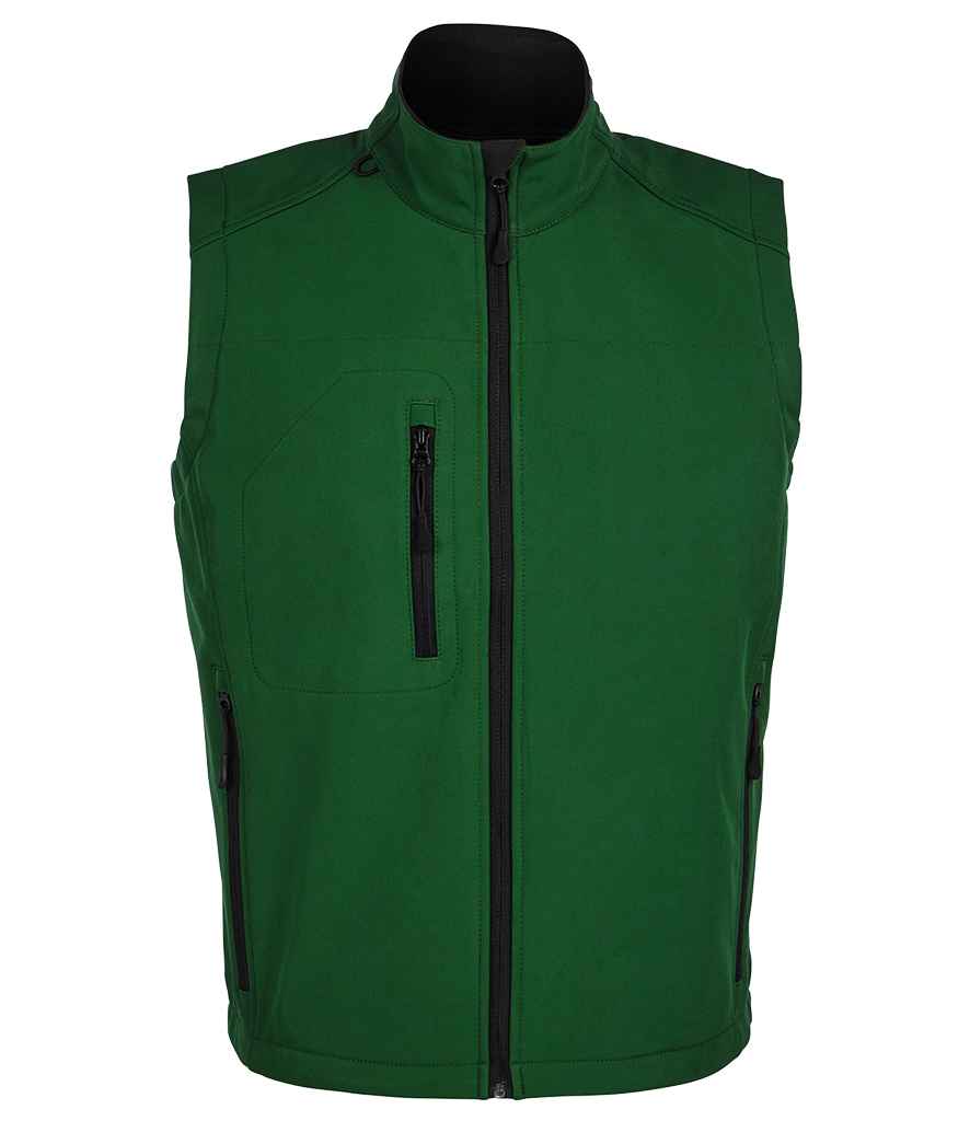 SOL'S SOL'S Rallye Soft Shell Bodywarmer - Bottle Green (46601)