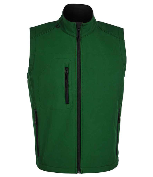 SOL'S SOL'S Rallye Soft Shell Bodywarmer - Bottle Green (46601)