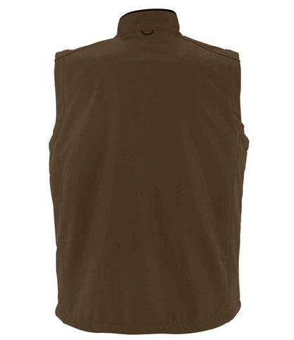 SOL'S SOL'S Rallye Soft Shell Bodywarmer - Dark Chocolate (46601)