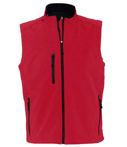 SOL'S SOL'S Rallye Soft Shell Bodywarmer - Red (46601)