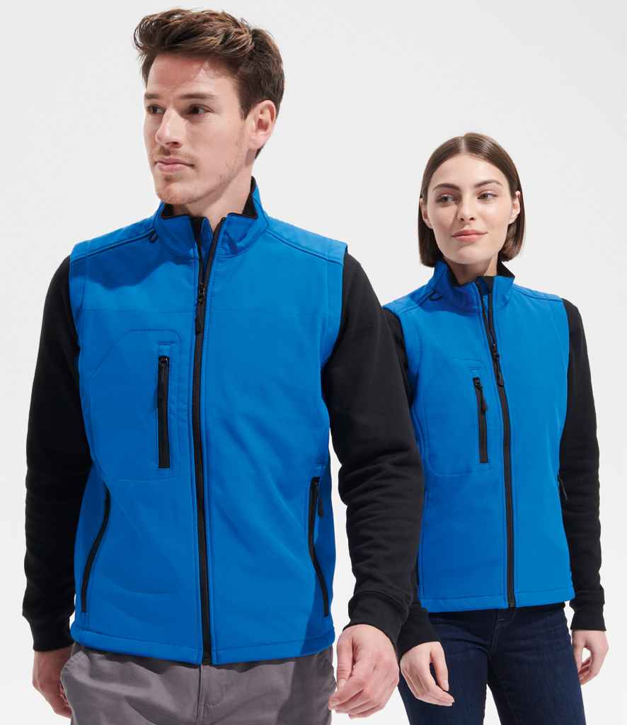 SOL'S SOL'S Rallye Soft Shell Bodywarmer - Royal Blue (46601)