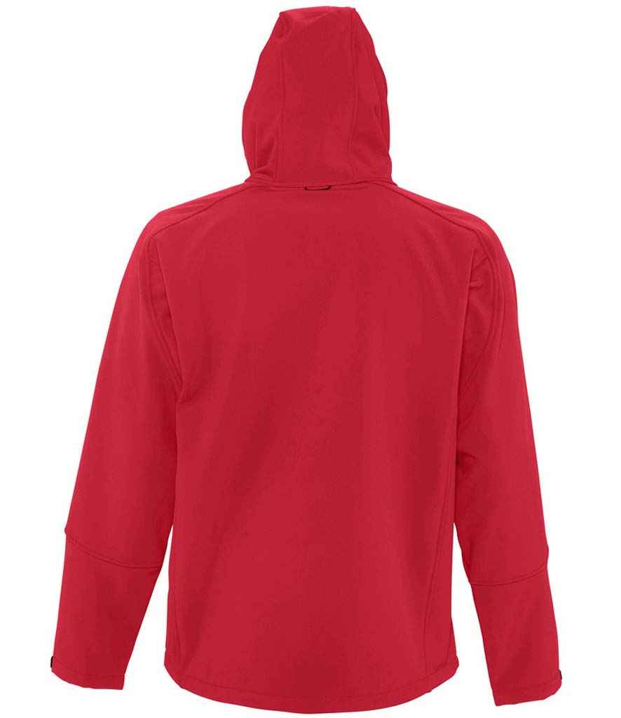 SOL'S SOL'S Replay Hooded Soft Shell Jacket - Pepper Red (46602)
