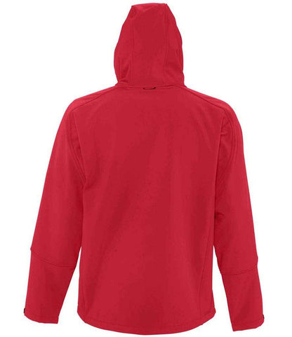 SOL'S SOL'S Replay Hooded Soft Shell Jacket - Pepper Red (46602)