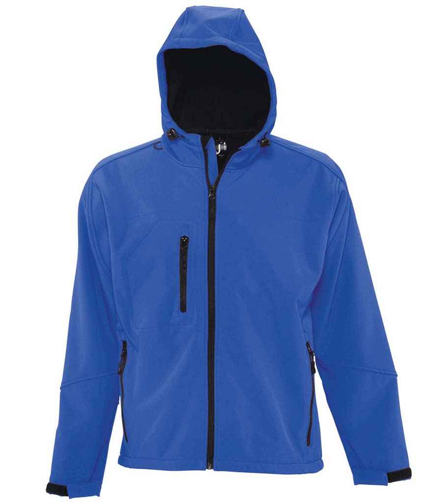 SOL'S SOL'S Replay Hooded Soft Shell Jacket - Royal Blue (46602)