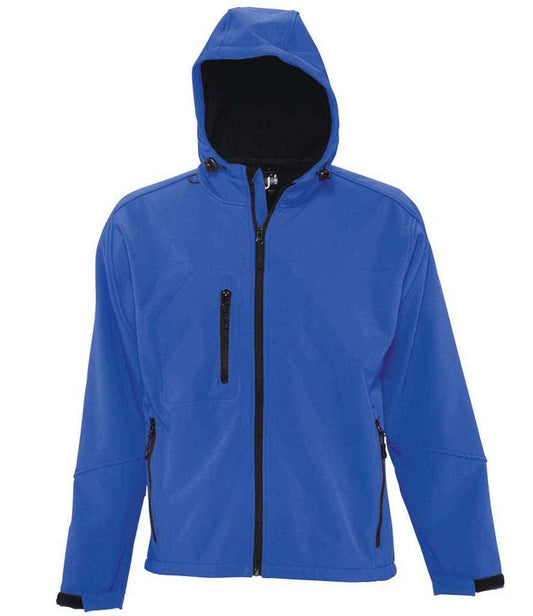 SOL'S SOL'S Replay Hooded Soft Shell Jacket - Royal Blue (46602)