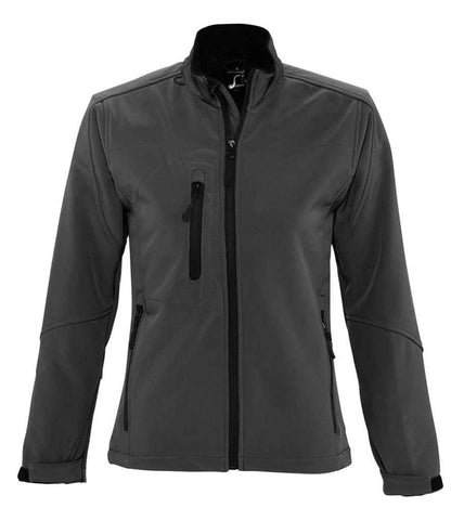 SOL'S SOL'S Ladies Roxy Soft Shell Jacket - Charcoal (46800)