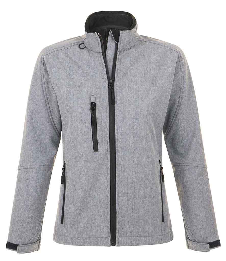 SOL'S SOL'S Ladies Roxy Soft Shell Jacket - Grey Marl (46800)