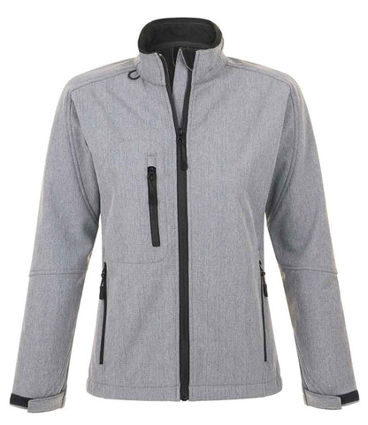 SOL'S SOL'S Ladies Roxy Soft Shell Jacket - Grey Marl (46800)