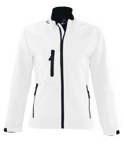 SOL'S SOL'S Ladies Roxy Soft Shell Jacket - White (46800)