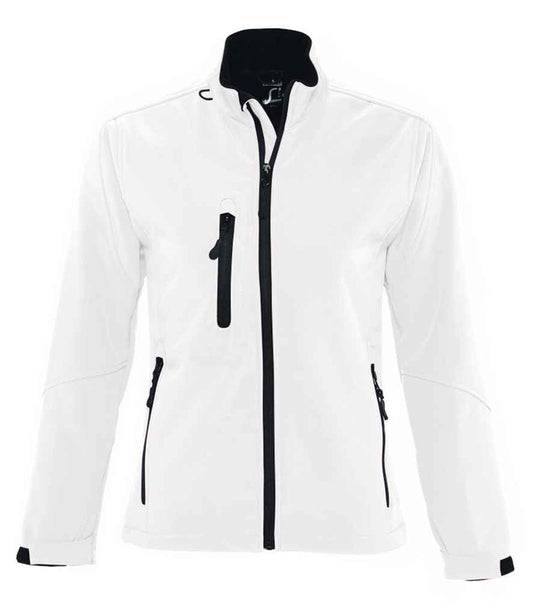 SOL'S SOL'S Ladies Roxy Soft Shell Jacket - White (46800)