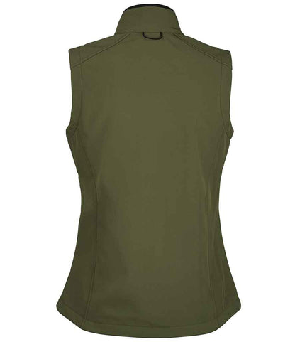 SOL'S SOL'S Ladies Rallye Soft Shell Bodywarmer - Army (46801)